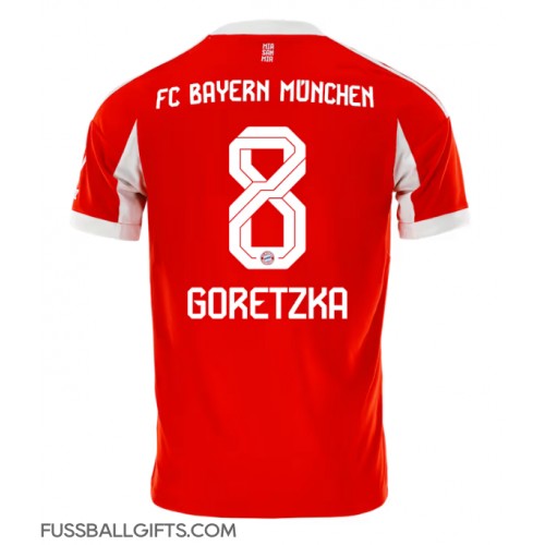 Bayern Munich Leon Goretzka #8 Fußballbekleidung Heimtrikot 2025-26 Kurzarm
